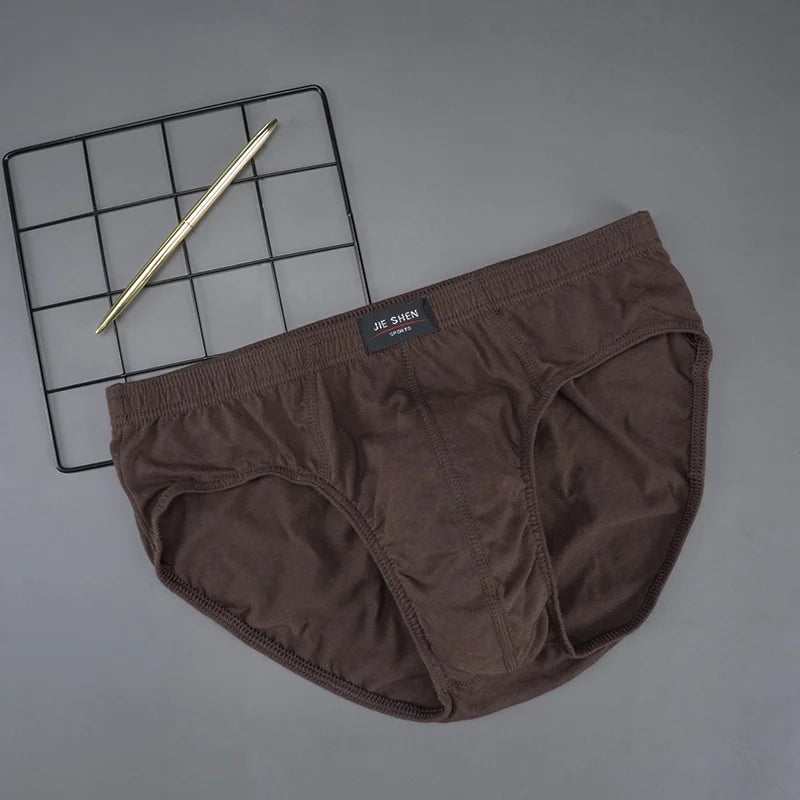 Männer 100 % Baumwolle Atmungsaktive Slips Bequeme Männliche Unterwäsche Dessous Höschen Unterhosen Plus Größe XL -5Xl