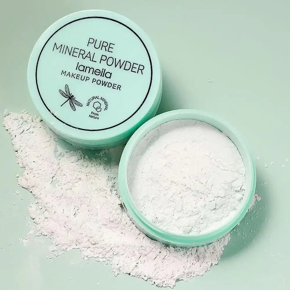 Gesichtspuder, Ölkontrolle von Poren und feinen Linien, loses Backen, Gesichtsfixierpuder, Make-up, Soft Focus Effect, Make-up-Fixierpuder