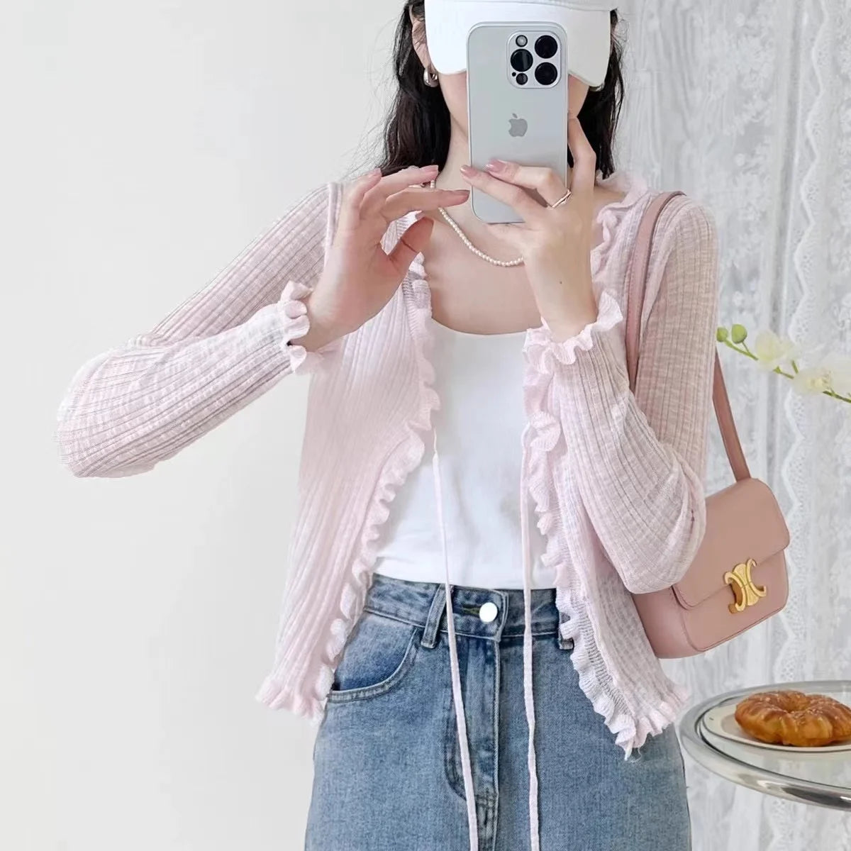 2026 Sommer Langarm Vintage National Trend Damenbekleidung Ausgehöhlte Spitze Patchwork Chiffon Hemden Damen Blusen Großhandel