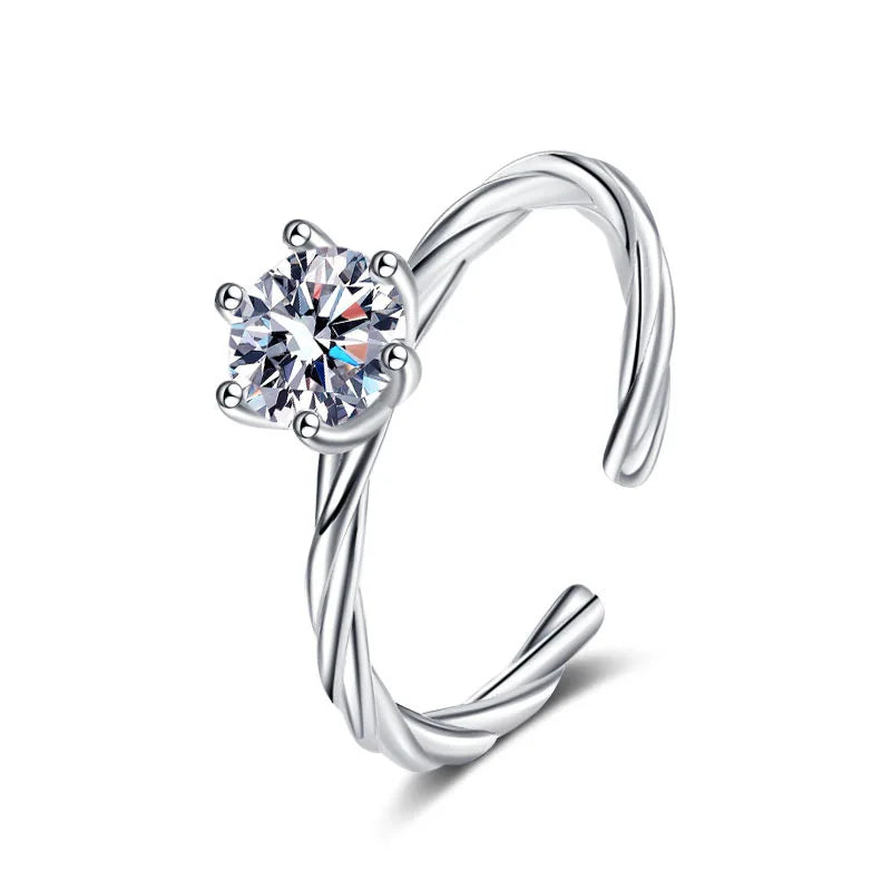 Neuer Ring aus 925er-Sterlingsilber, 5A-Zirkon, Top-Qualität für Frauen, Hochzeit, Luxus-Schmuck, Verlobungsring, Party, modischer Ring