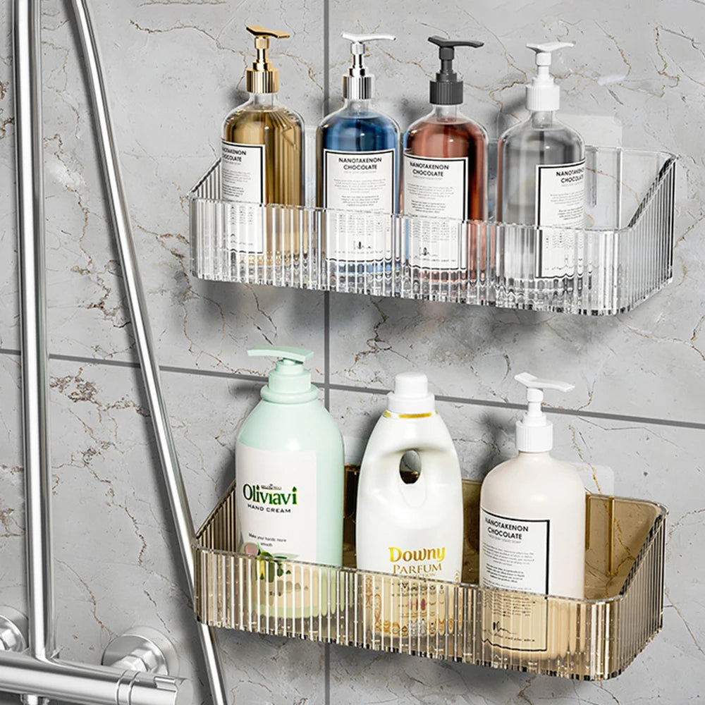 Badezimmer-Aufbewahrungsregal, Wandmontage, Toilette, Waschraum, Waschraum, Waschbecken, Wandorganisation, Aufbewahrungskorb