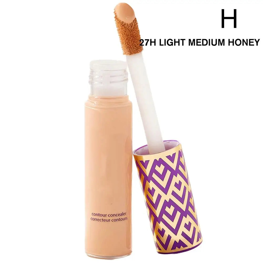Feuchtigkeitsspendende, wasserfeste Concealer-Creme, die schwarze Kreise, Hautunreinheiten, Aknenarben, Flecken abdeckt, ölkontrollierende flüssige Foundation-Make-up-Foundation