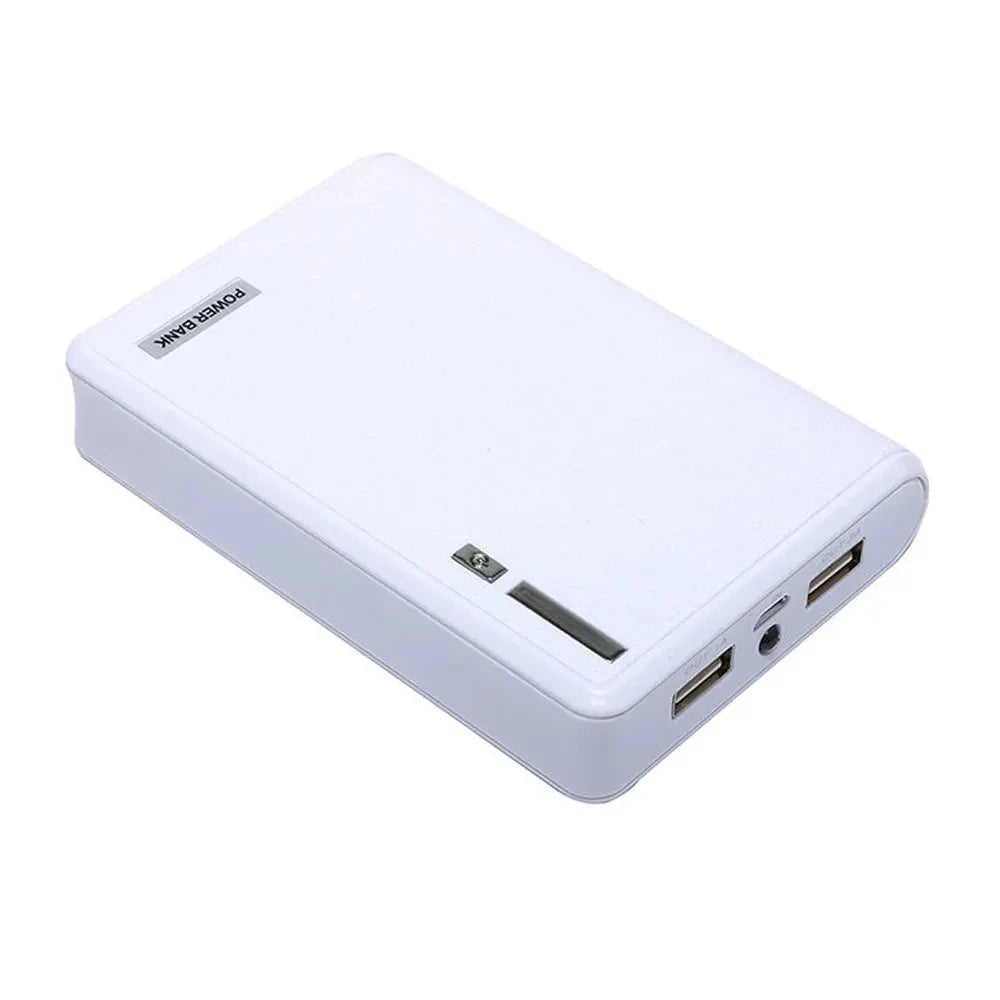 DIY 4*18650 Power Bank Fall 4 in 1 Batterie Ladung Lagerung Box Shell Micro USB mit Taschenlampe für Lade Mobiltelefone