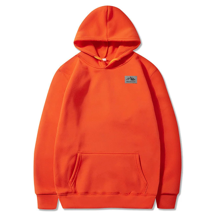 Neue, fabrikgefertigte, gerade geschnittene Kapuzenpullover in 14 Farben für Damen und Herren. Großhandelspreis für Frühlings- und Herbst-Freizeitkleidung mit Kapuze