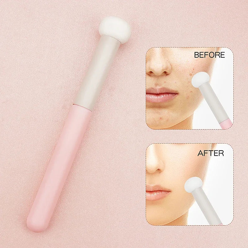 Schwamm Concealer Make-Up Pinsel Lippenstift Lippen Pinsel Weiche Puderquaste Nass Trocken Verwenden Gesicht Konturierung Blending Make-Up Pinsel Werkzeuge