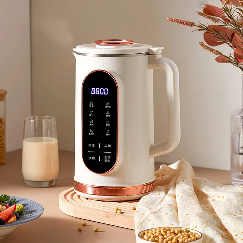 1500 ml Sojamilch Maschine Elektrische Entsafter Mixer Mixer Sojamilch Maker Wand Brechen Maschine 10-blatt Klinge Frühstück Maschine