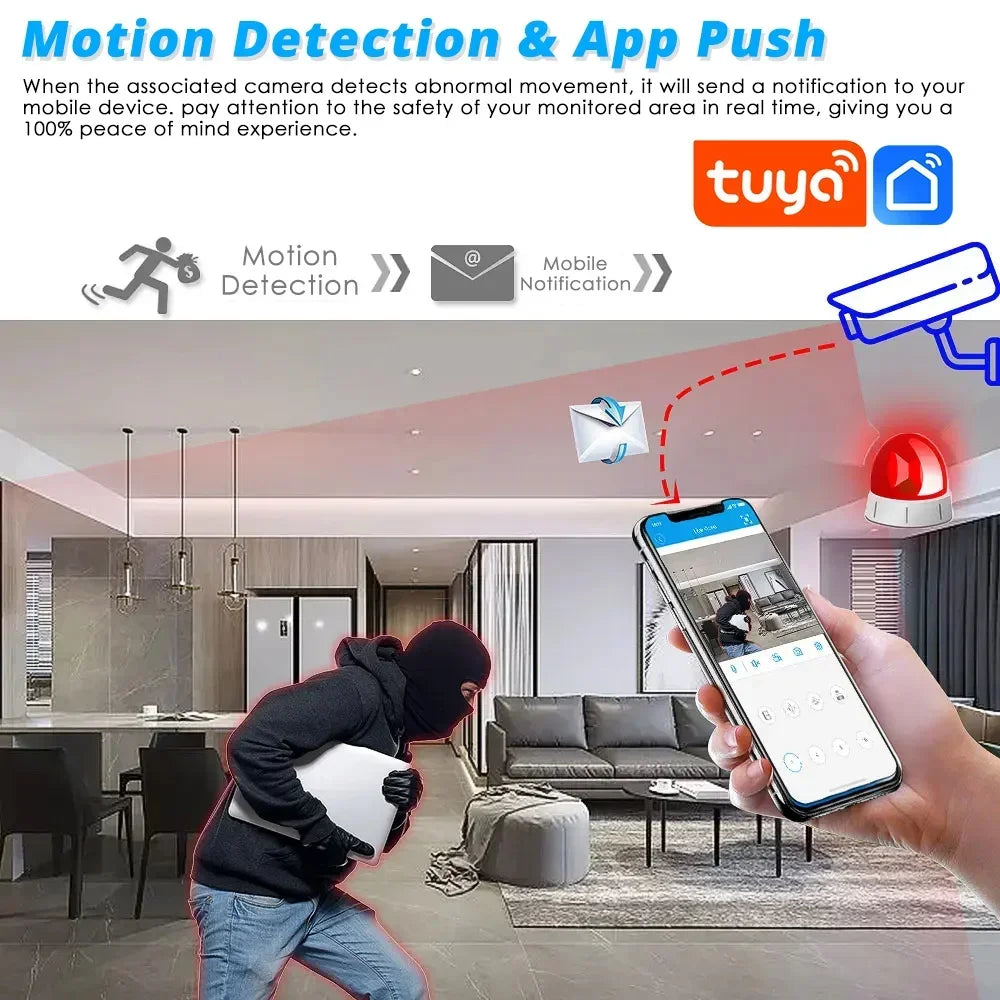 Tuya 4K 8CH POE NVR Sicherheitssystem mit Menschenerkennung CCTV Netzwerk-Videorekorder 8MP 8-Kanal Überwachungsrekorder Smart Life