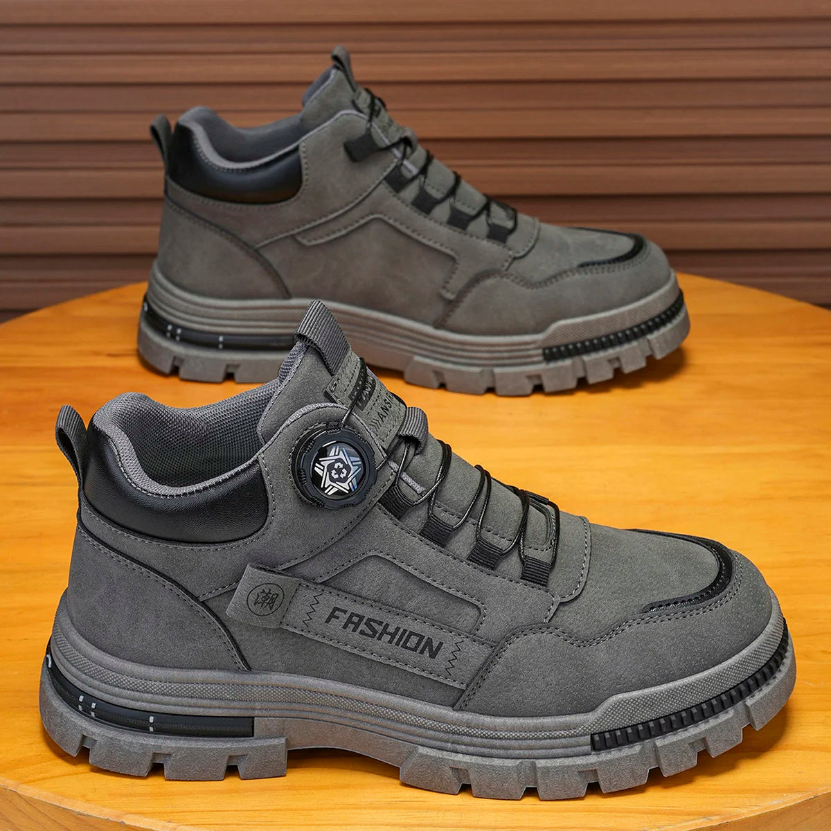 Low-Top-Herren-Plateau-Sport-Outdoor-traditionelle Schuhe – Schnürschuhe, stilvolle, trendige Street-Wander-Skateschuhe