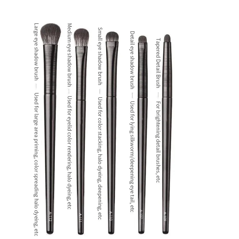 Natürliche Augen Make-Up Pinsel Set Lidschatten Pinsel Augenbraue Kontur Eyeliner Pinsel Frauen Augen Kosmetik Blending Detail Make-Up-Tools