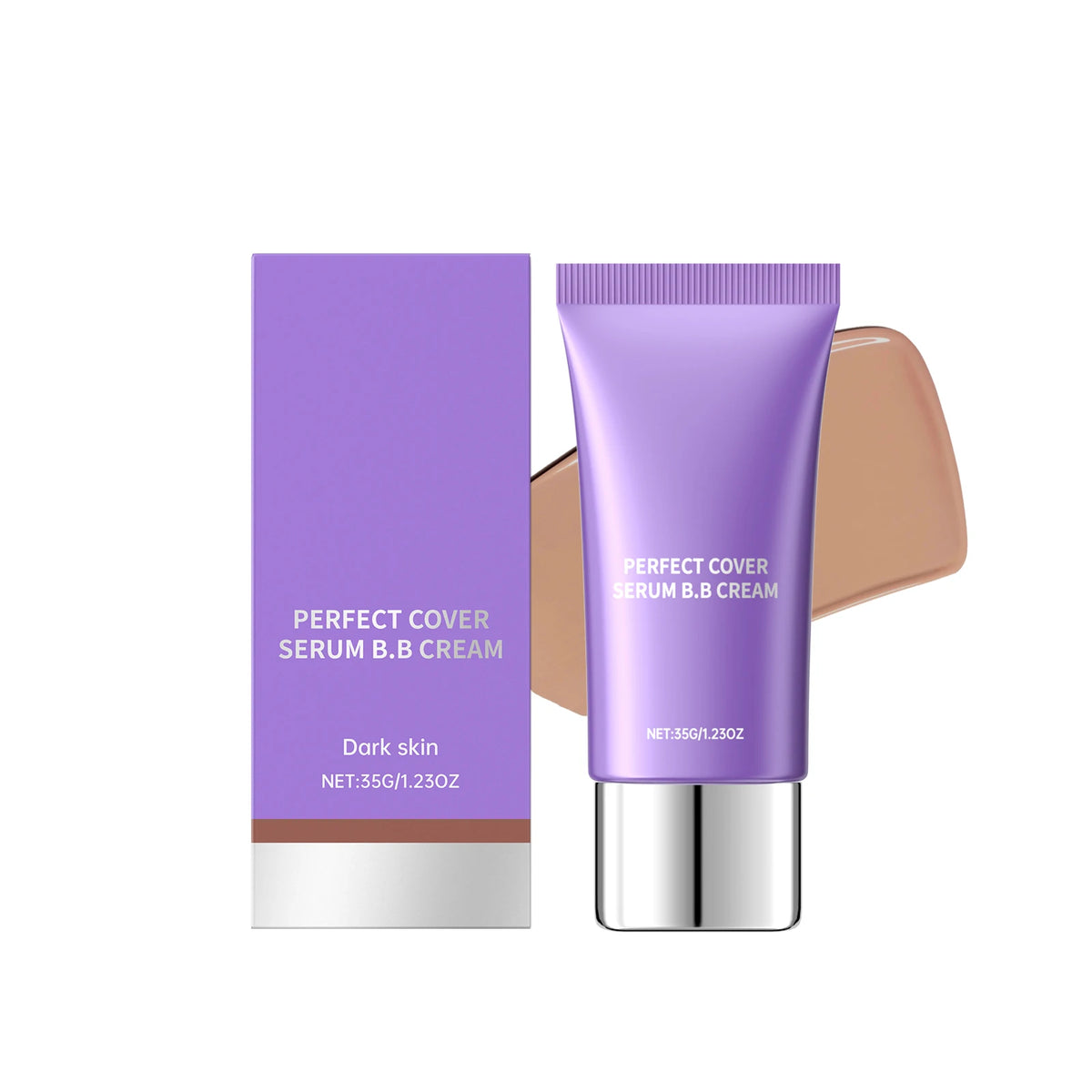 BB Cream Foundation Perfect Cover Concealer Wasserdichter Hyaluronsäure Farbkorrigierende CC-Creme Aufhellende Basis-Make-up-Grundierung