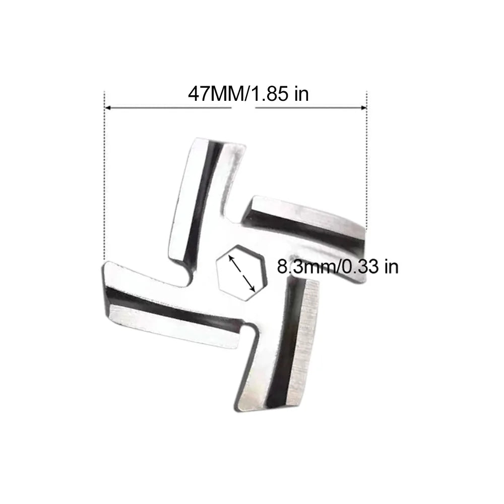 Fleischwolf Ritzel Mixer Ersatzteile Fleischwolf Messer Edelstahl Gitter für Fleischwolf Zubehör Küche Werkzeug