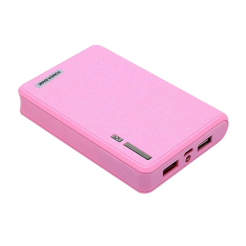 DIY 4*18650 Power Bank Fall 4 in 1 Batterie Ladung Lagerung Box Shell Micro USB mit Taschenlampe für Lade Mobiltelefone