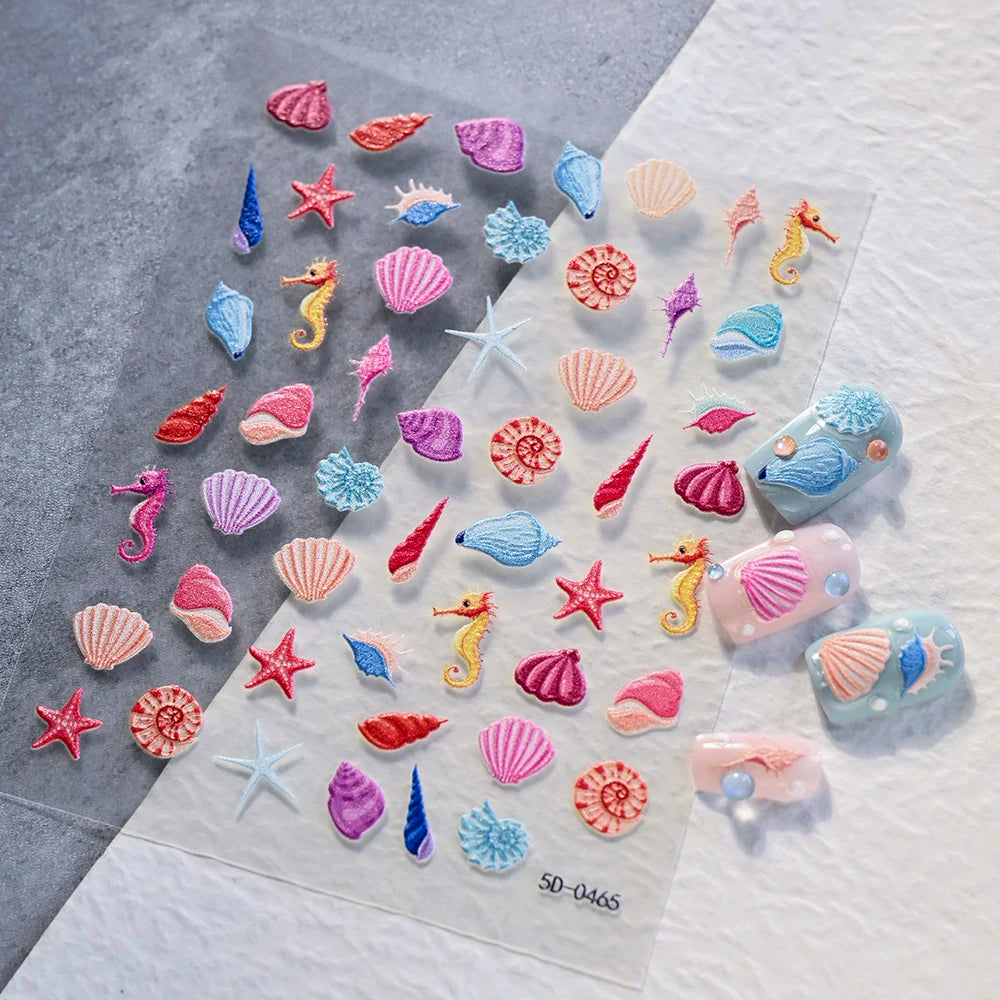1Pc Kawaii Rote Kirsche Bogen Nail art Aufkleber Nette Sommer Obst Erdbeere Kirsche Klebe Aufkleber 8*10cm slider Nail art Dekoration