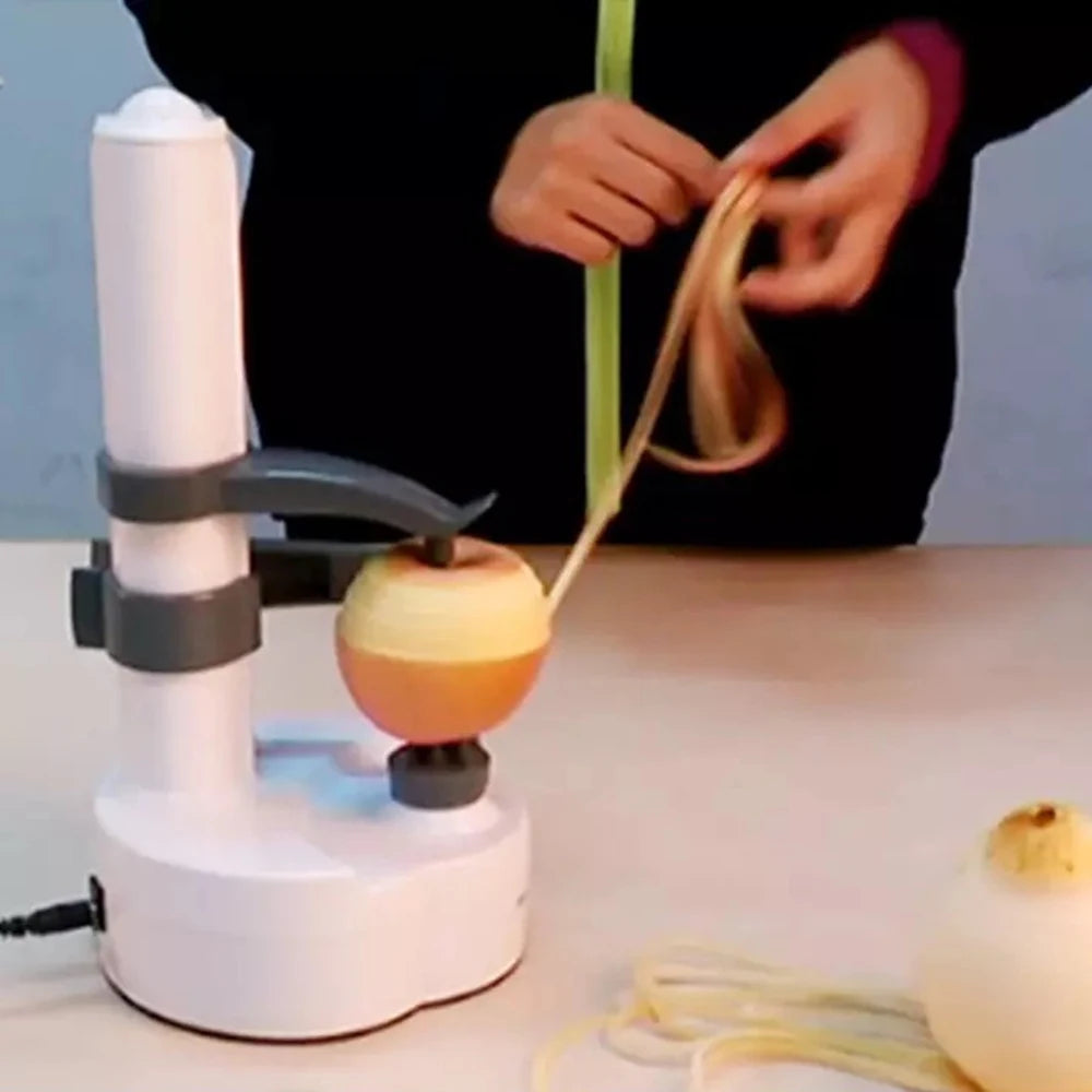 Multifunktionale Automatische Schäler Elektrische Spirale Apfelschäler Slicer Obst Kartoffel Automatische Batterie Betrieben Schäler Küche Werkzeuge