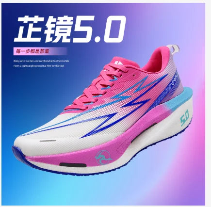 5.0 MIX Carbon-Platten-Laufschuhe für Herren und Damen Renn-Marathon Stabile Rückfederung Stoßdämpfende Trainingsschuhe