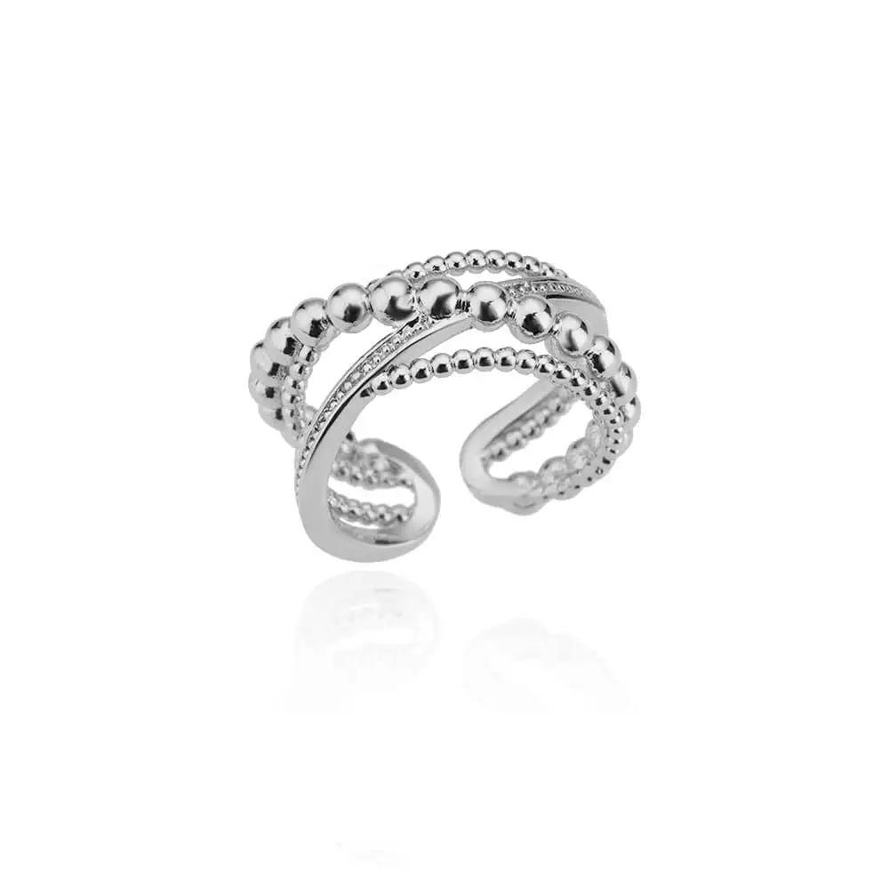 Edelstahl Runde Ringe Für Frauen Zirkon Geometrische Gold Farbe Kristall Ring Ästhetischen Hochzeit Schmuck Geschenk Bague Femme