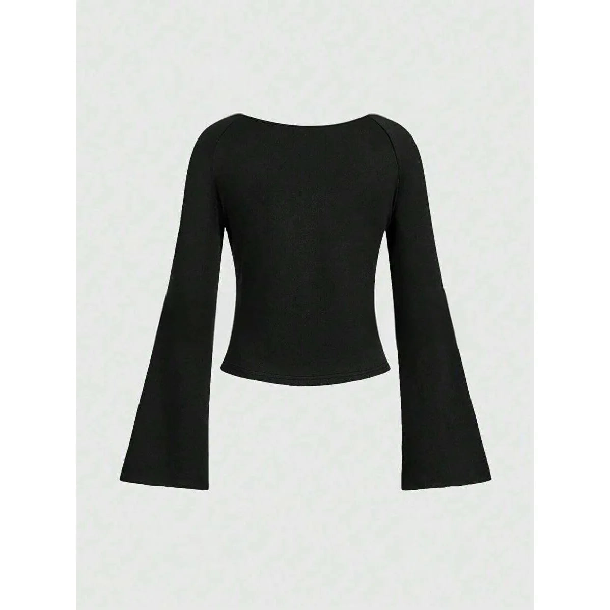 Y2K Grunge Emo Muster Top Herbst E-Girls Millennium Style Damen Ästhetisches Gothic Stern bedrucktes lockeres Langarm-T-Shirt