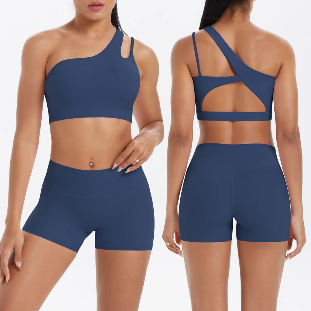 2-teiliges Yoga-Set, Nude-Feeling-Workout-Sets, Damen-Trainingsanzug, Fitness-Lauf-Sportbekleidung, Sport-BH, Leggings-Anzug