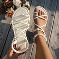 2026 Neue Damen Sommer-Slipper Flip-Flops Flache Schuhe Neue Plissierte Koreanische Slipper Damen Flache Sandalen Grüne Slip-on Schuhe Große Größen