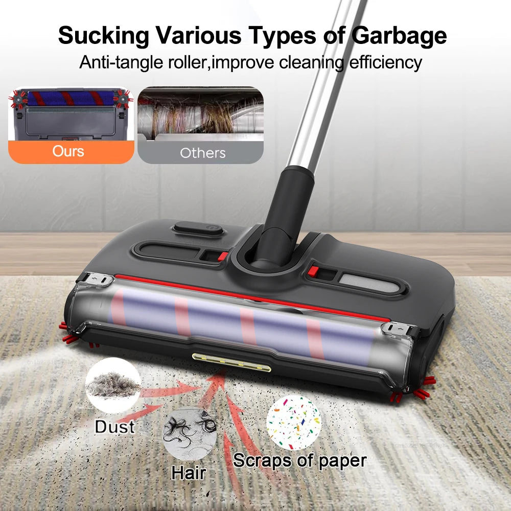 Elektrische Kehrmaschine Tragbare Handheld Teppich Boden Kehrmaschine Reinigung Maschine Drahtlose Elektrische Mopp Wiederaufladbare Rotary Boden Wischen