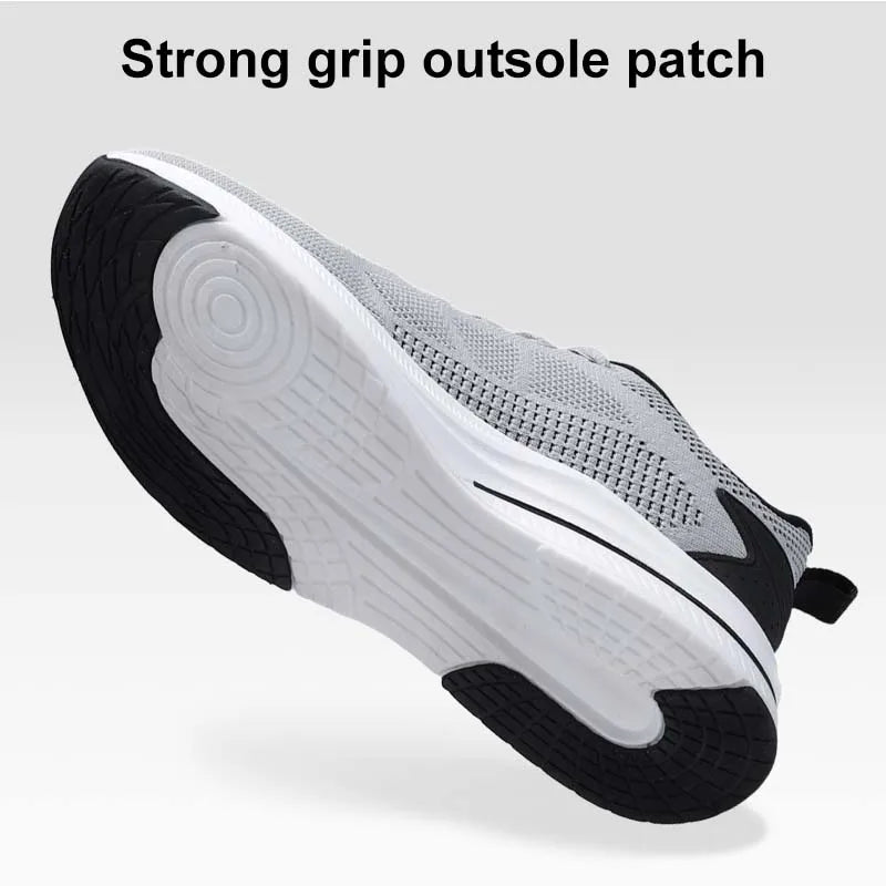 Baasploa Laufschuhe männer Neue Lässige Leichte Designer Mesh Turnschuhe Männlichen Outdoor Atmungsaktive Lace-Up Sport Wanderschuhe