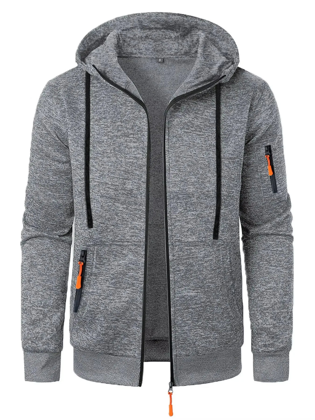 Männer Herbst Winter Neue Hoodies Langarm Sweatshirt Zipper Design Mit Kapuze Sweatshirt für Männer Sportswear Slim Fit Casual Jacke