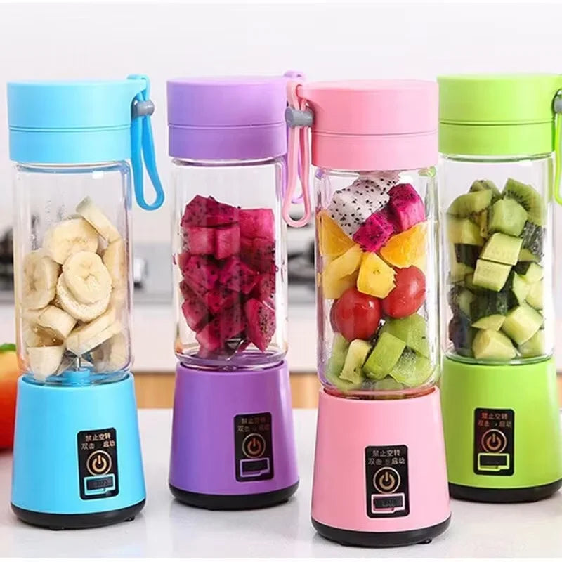 380ml Haushalts-Saftmixer, Mini-Elektro-Entsafter, USB-aufladbarer Smoothie-Shaker, tragbarer Entsafter, Haushaltsgeräte