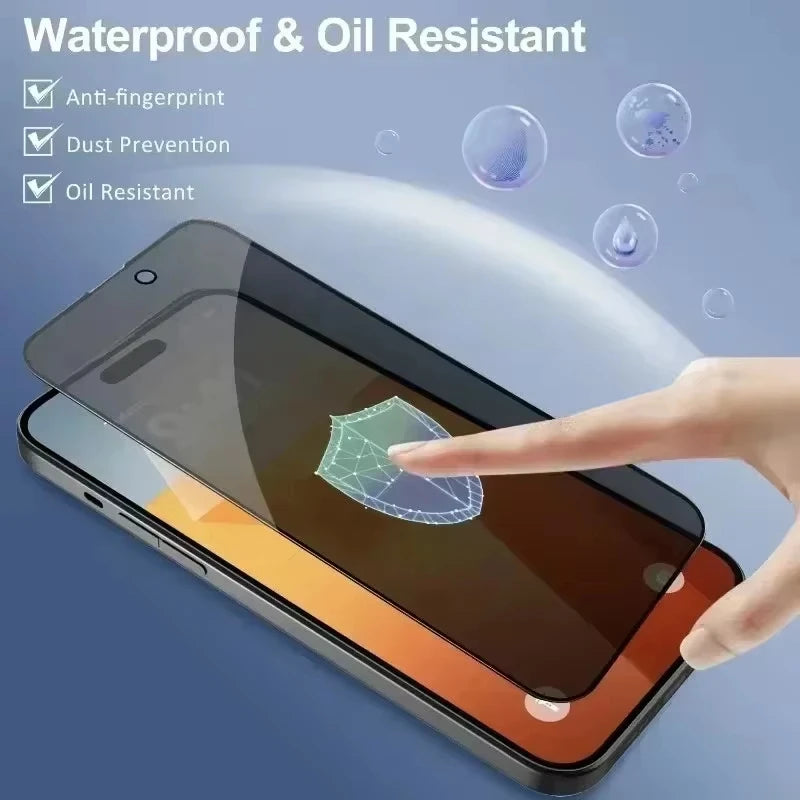 1-4 Stück Anti-Spionage Panzerglas für iPhone 18 Pro Max 17 16 15 14 13 12 11 Pro AiR X XR XS Max 16 15 Plus Displayschutzfolie