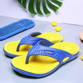 Leichte EVA-Sandalen für Herren mit Massagesohle, mehrfarbige Optionen, große Slip-On-Hausschuhe für den täglichen Gebrauch am Strand zu Hause im Freien