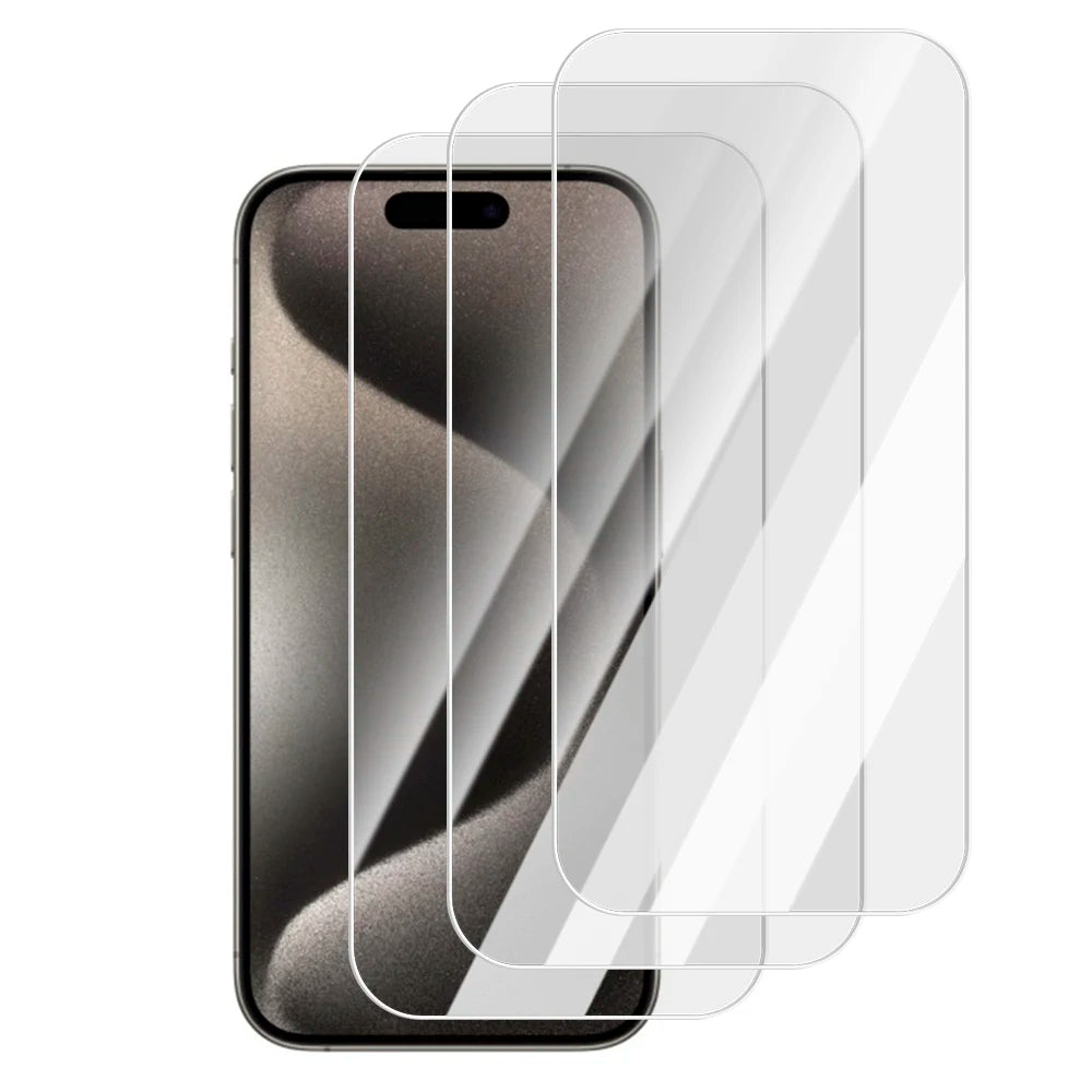 Displayschutzfolie aus gehärtetem Glas für iPhone 17/16 Pro Max 17 Air HD, klare, kratzfeste Schutzfolie für iPhone 17 Pro Max 16 Plus