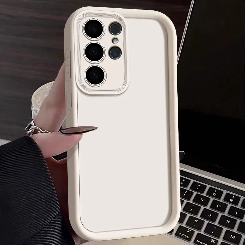Stoßfeste Handyhülle für Samsung Galaxy S26 S25 S24 S23 S22 S21 Ultra Plus Silikonhüllen für Samsung S24 S23 S21 S20 FE Cover