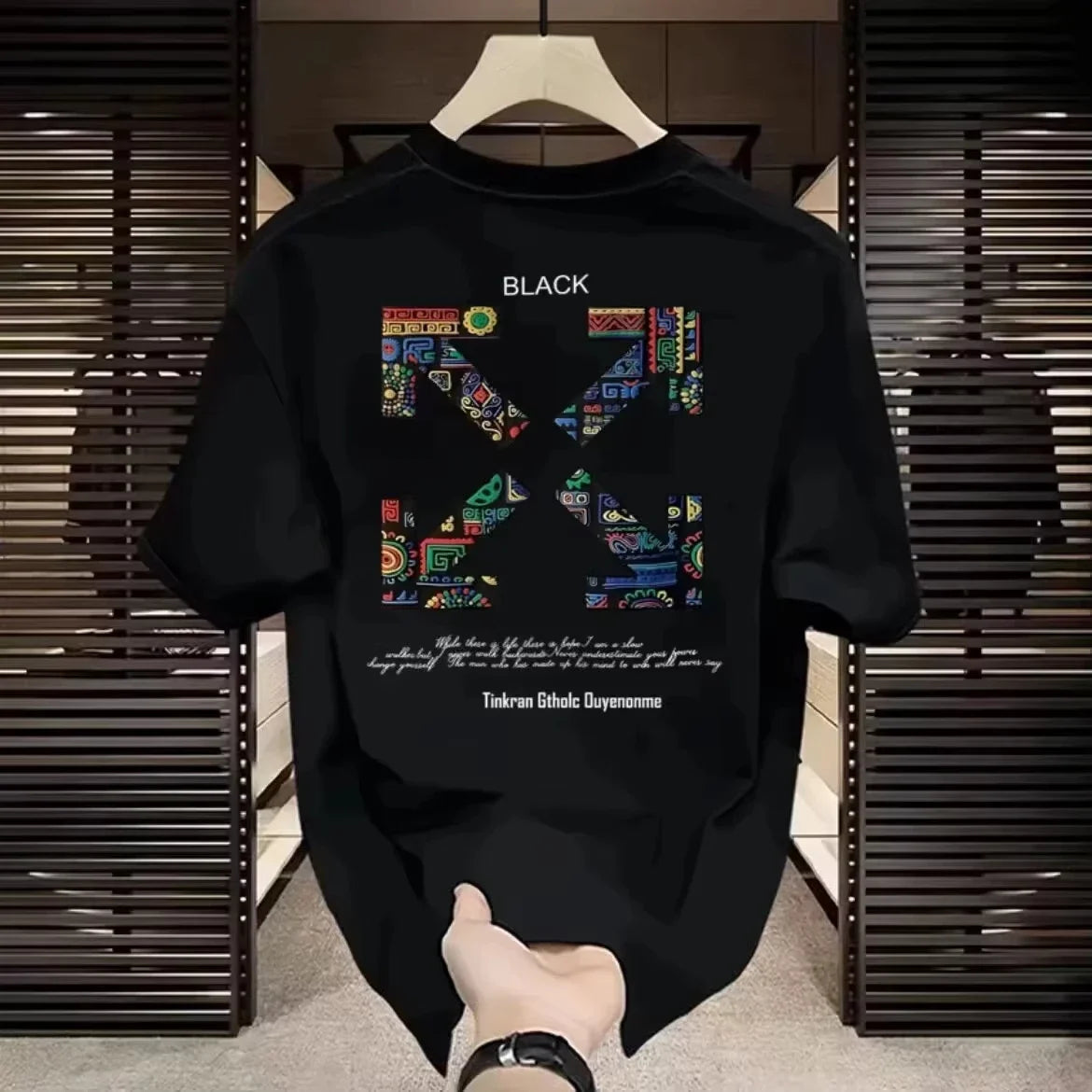 2026 Neue Modische Streetwear Hochwertige Blumenmuster T-Shirts für Damen und Herren - Locker Geschnitten, 100% Baumwolle Kurzarm