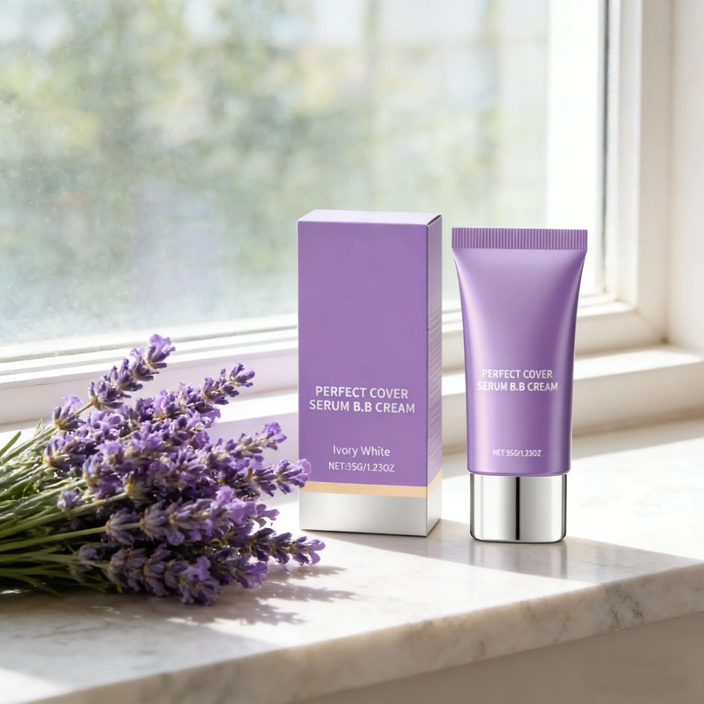 BB-Creme Langanhaltend Feuchtigkeitsspendend Ölkontrolle Pflegt Trockene Haut Volle Abdeckung Farbwechsel Wasserfest Flüssiges Make-up Foundation Serie