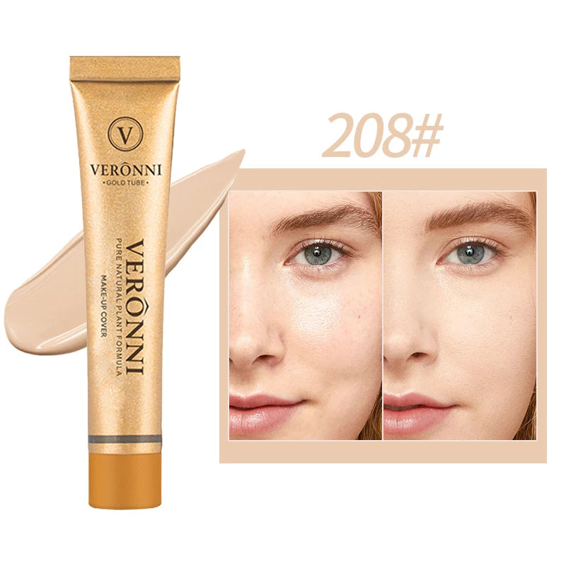 14-farbige Concealer-Creme mit vollständiger Abdeckung, Make-up-Concealer-Foundation, matte, langanhaltende Ölkontrollkosmetik für Akne und Augenringe