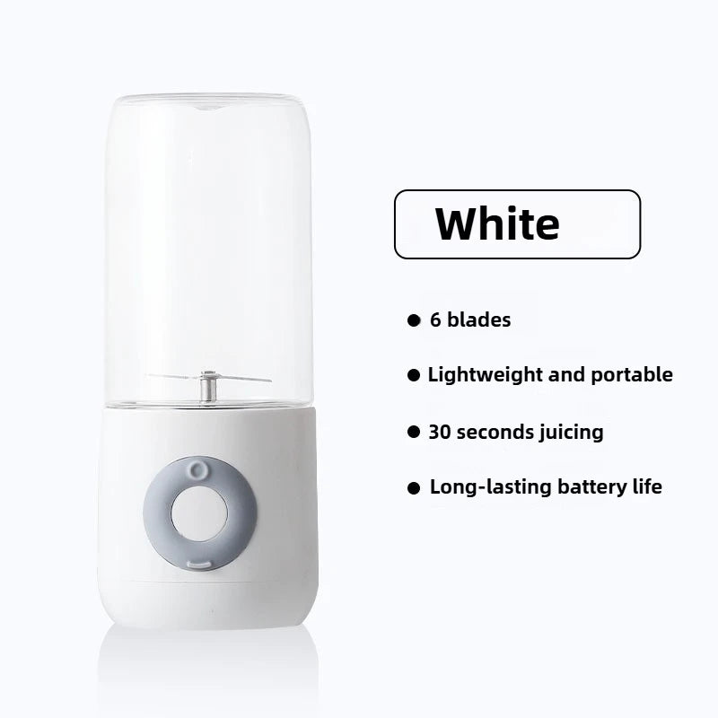 500 ml Elektrische Entsafter Tragbare Smoothie Mixer 6 Messer Mini Mixer USB Drahtlose Wiederaufladbare Mixer Entsafter Tasse Für Reise