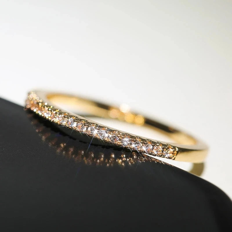 925 Sterling Silber Kristall Hochzeit Verlobung ringe für Frauen Mädchen Modeschmuck Valentinstag Geschenk Großhandel