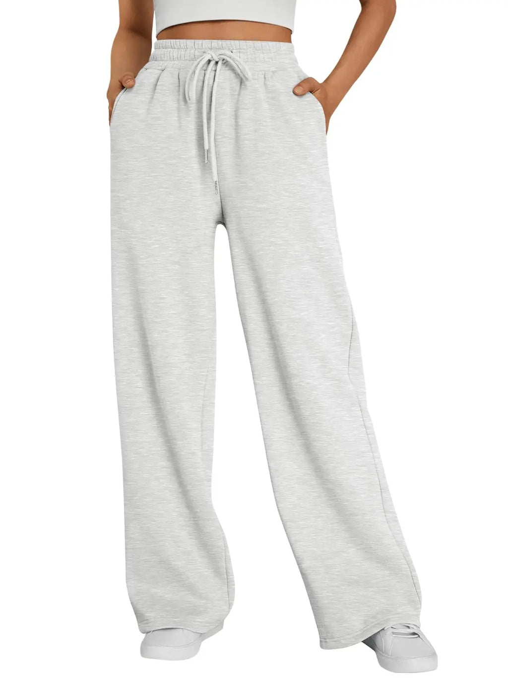 2026 Neue Harajuku Weite Jogginghose für Damen Streetwear Baggy Oversize Graue Sporthose mit Kordelzug Lässige Jogger-Hose