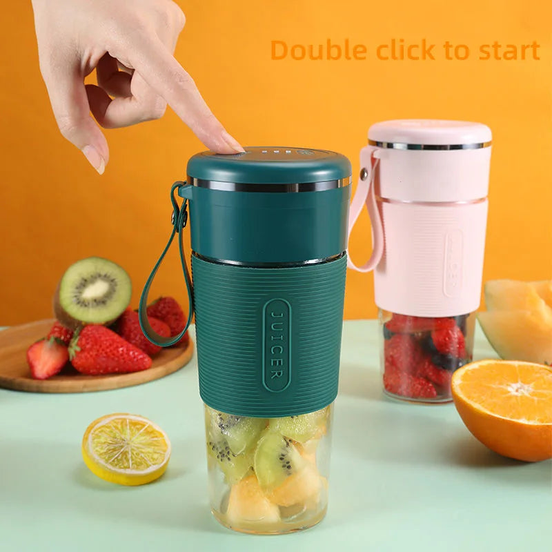 Tragbare Entsafter USB Aufladbare Drahtlose Mini Smoothie Mixer Mixer Fruchtsaft Maker Elektrische Entsafter Maschine Glas Tasse