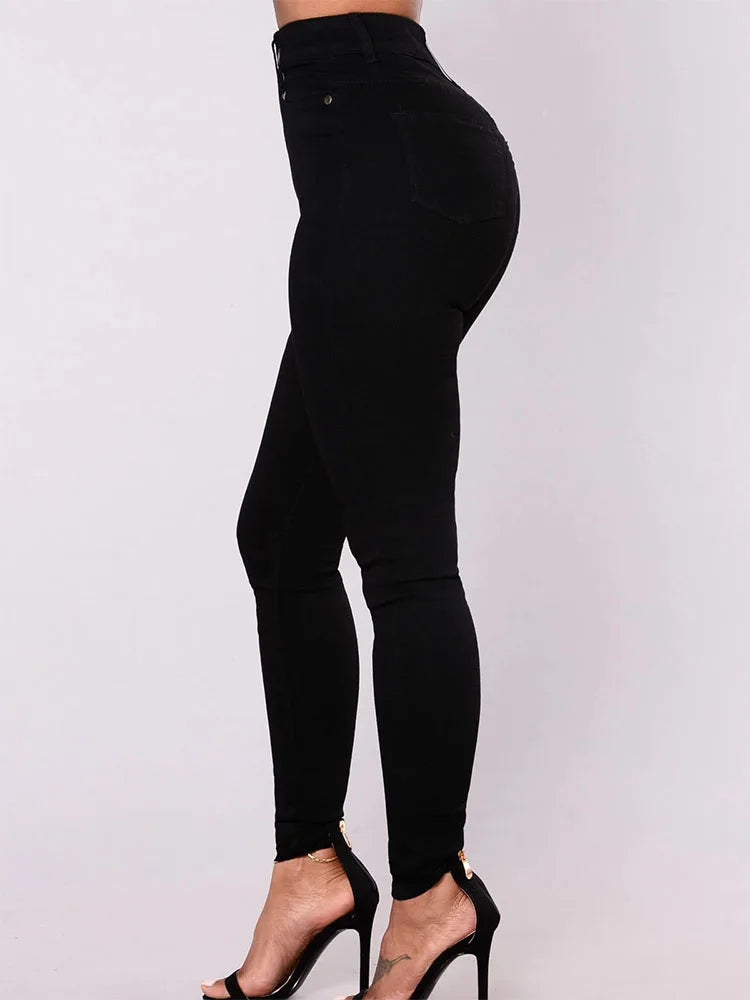 2024 NEUE Damen-Röhrenjeans, Vintage-Denim-Jeans, Damenmode, Stretch-Hose, Streetwear, gerades Bein, Wickelhüften, Jeans