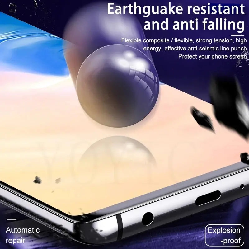 4 Stück Hydro gel Film Displays chutz folie für Samsung Galaxy S10 S20 S21 S22 plus S23 Ultra Fe Displays chutz folie für Note 20 8 9 10