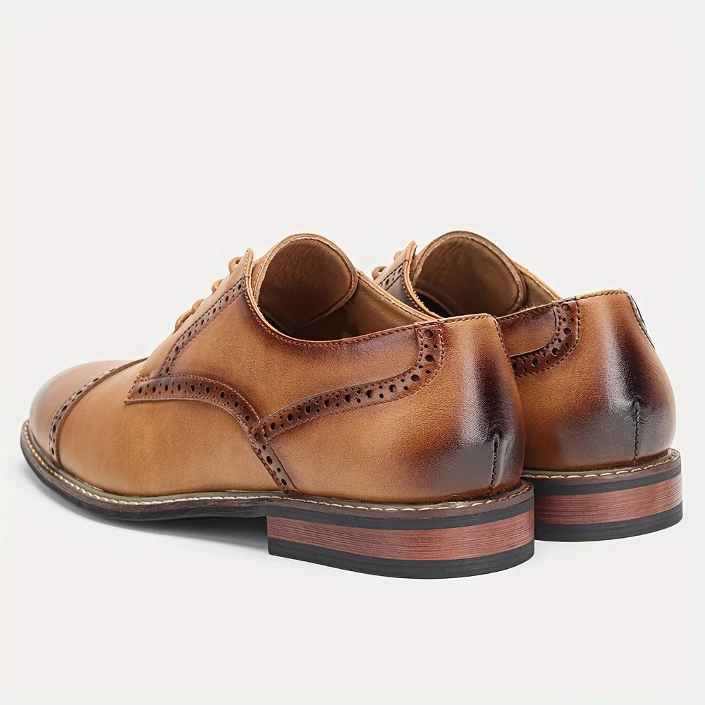 Herrenschuhe Komfortabel Stilvoll Business Gentleman Herren Lederschuhe