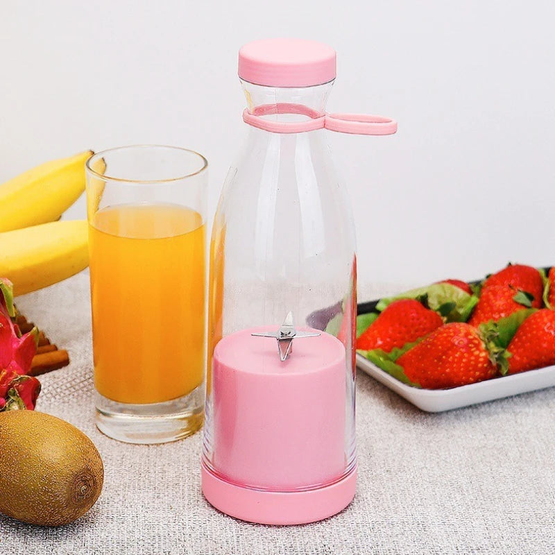 Elektrische Entsafter Tasse 6 Klingen Mixer Milchshake Maschine USB Tragbare Obst Milch Mischen Werkzeug Mini Frische Saft Mixer Küche