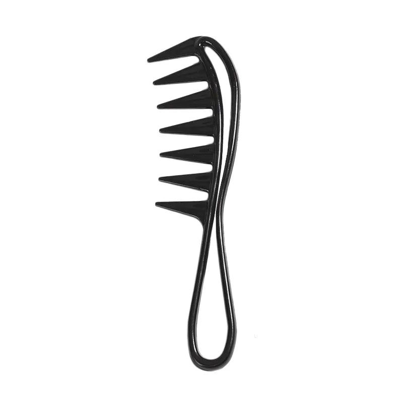 1 Stück Friseursalon großer Zahn breiter Kamm Glättung skamm Haushalts ölkopf Männer rücken Hohlkamm Salon Haarstyling-Werkzeuge