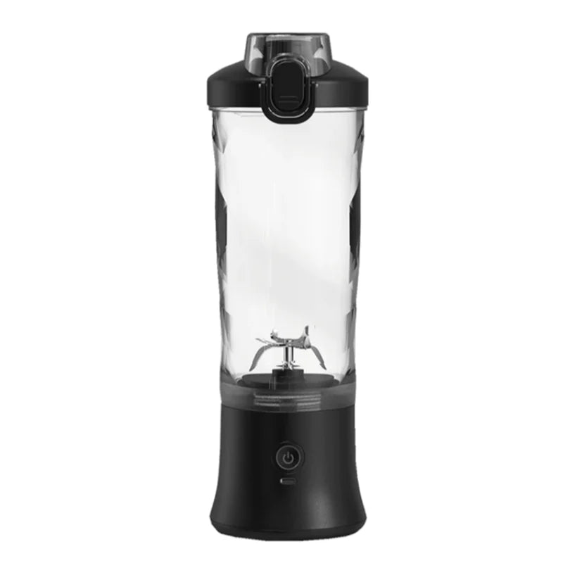 Tragbarer Mixer, elektrischer Entsafter, 600 ml, Obstmixer, 4000 mAh, USB wiederaufladbar, Smoothie-Mini-Mixer, Multifunktions-Saftbereiter