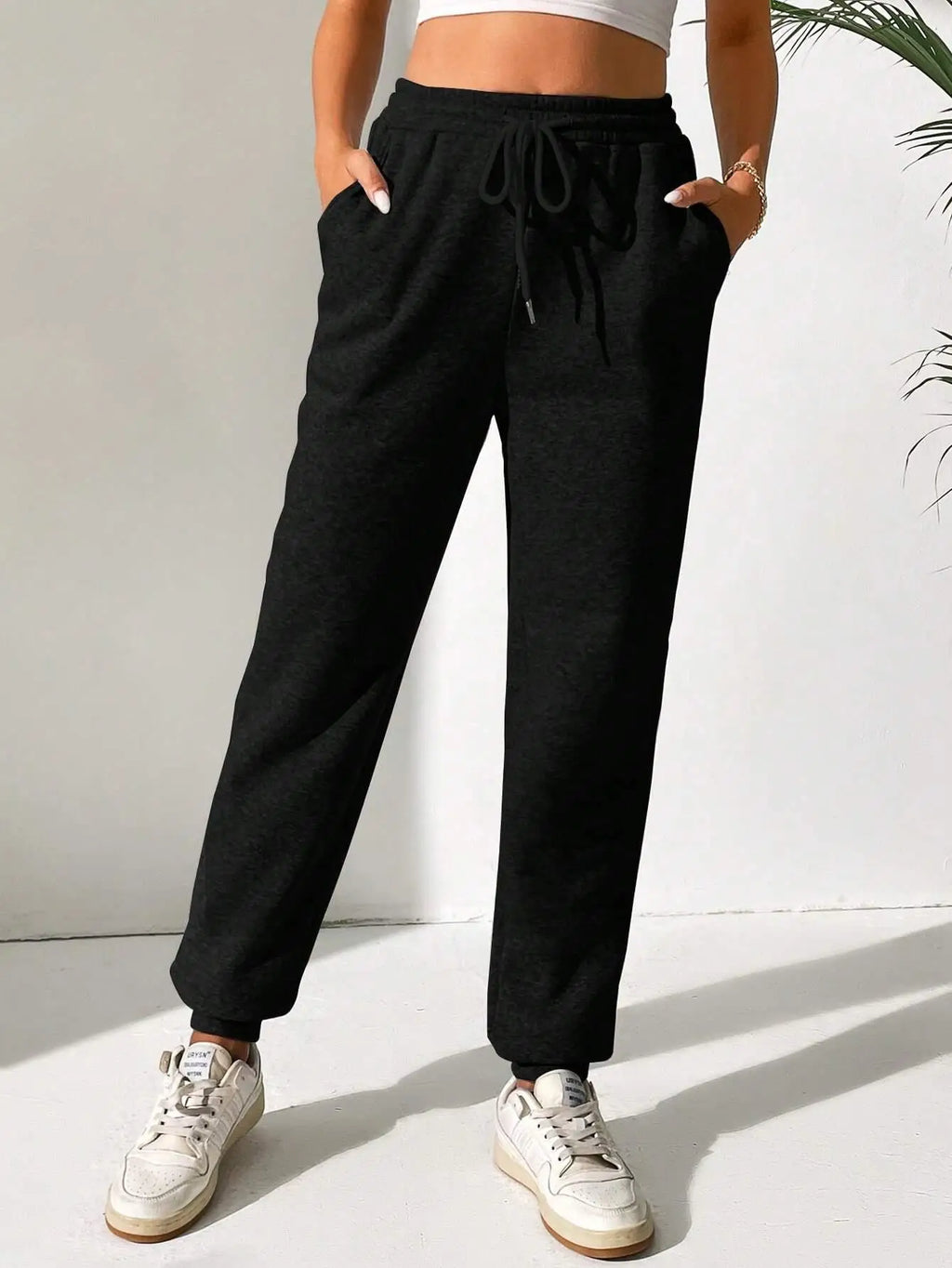 Frauen feste Jogging hose Herbst und Winter neu in Kleidung Freizeit hose Sport Jogging Trainings anzüge Harajuku Straße weibliche Hosen