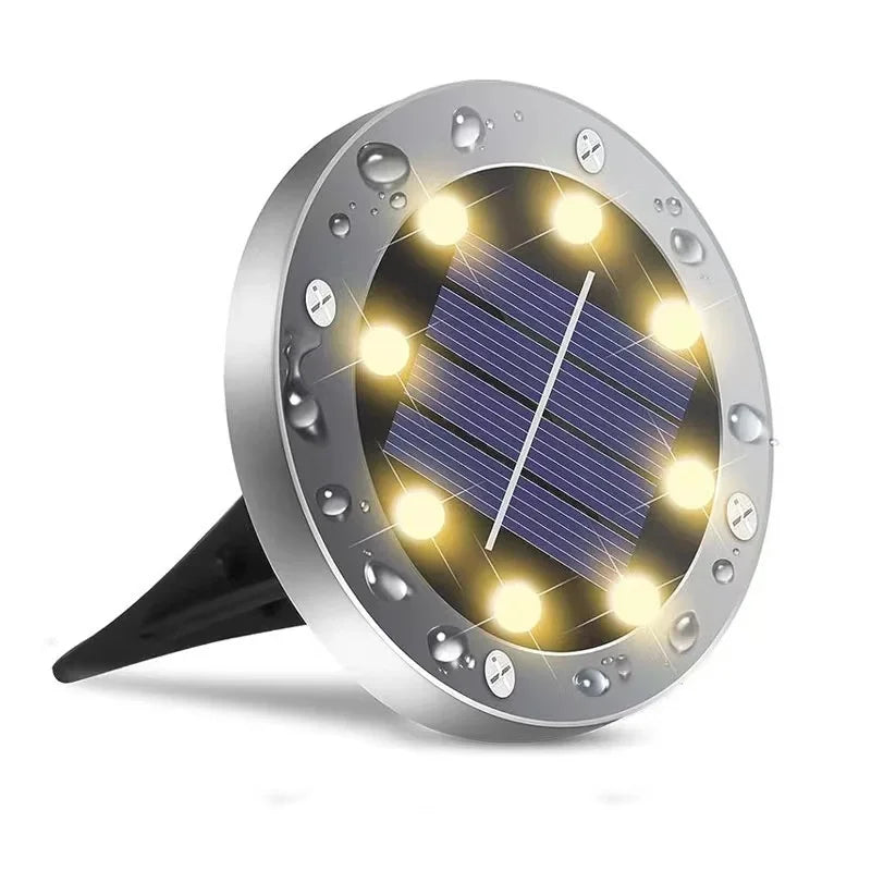 IP68 LED Outdoor Solar Power Boden Licht Solar Pfad Deck Lichter U-licht Hof Einfahrt Rasen Garten Dekor Beleuchtung