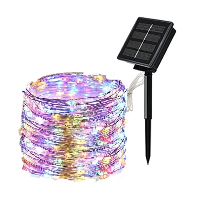 32M 300Leds Im Freien Wasserdichte Solar-Led-Licht Outdoor Girlande Solar Power Lampe Garten Lichter Weihnachten Party Garten Dekoration