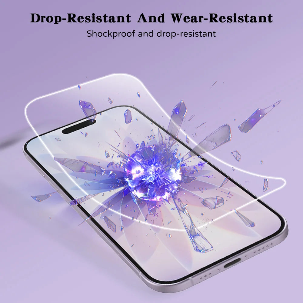 1-3 Stück Panzerglas für iPhone 18 Pro Max 17 16 15 14 13 12 11 Pro Displayschutzfolie für iPhone 16 15 14 Plus Schutzglas