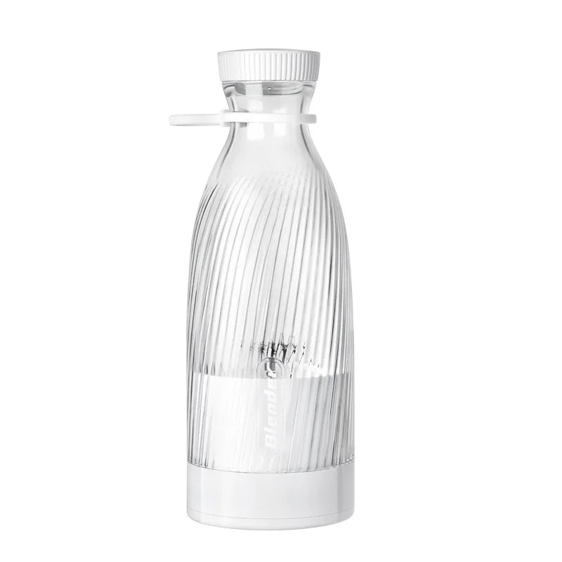 Tragbarer Mixer 500ml Mini-Entsafter USB-Aufladbar Persönlicher Smoothie-Maker Multifunktionaler Reise-Saftbecher für Zuhause und Büro