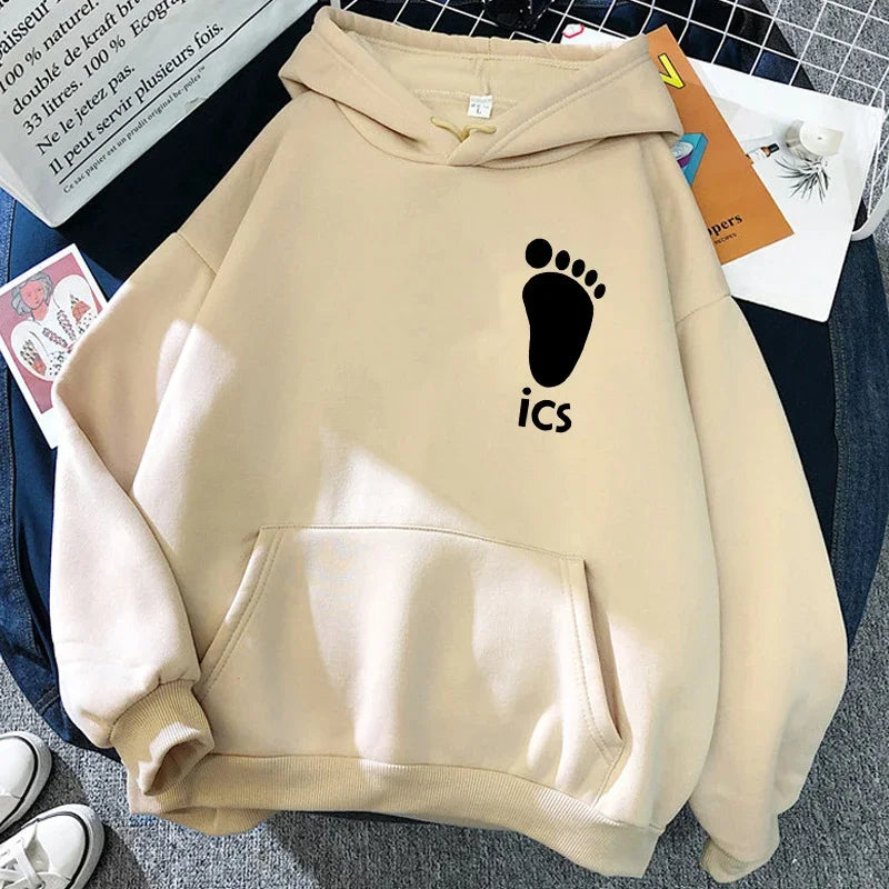 90er Jahre japanische Anime Haikyuu Hoodies Frauen lustige Karasuno Fly High Grafik Streetwear Winter warme Mode männliche Sweatshirts Unisex